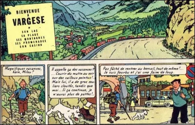 La station de Vargèse n'apparaît pas pour la 1ère fois dans "Tintin au Tibet" (prépublication de 1958) mais en 1939 ! Dans quel revue et sous quel crayon ?