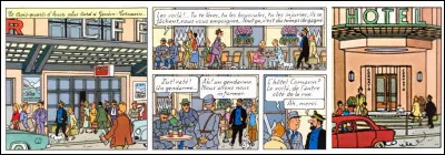 Dans "L'Affaire Tournesol", nos amis sont à Genève, à l'hôtel Cornavin. Mais je ne vois ce que cet hôtel genevois a de particulier... Et vous ?