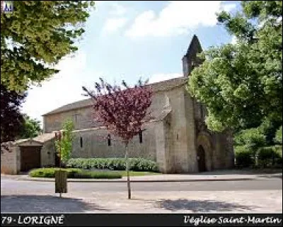 Commune Deux-Sévrienne, Lorigné se situe dans l'ex région ...