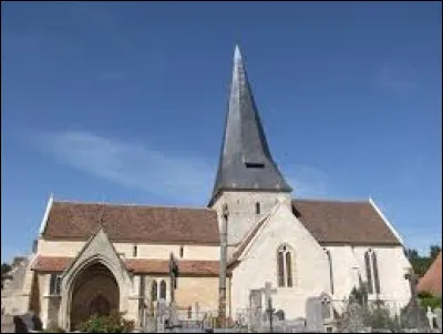 Vous avez sur cette image l'église Sainte-Anne, de Norrey-en-Auge. Commune normande, elle se situe dans le département ...
