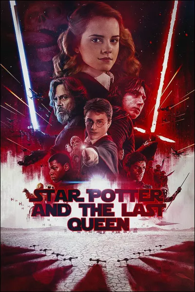 Dans la saga, on trouve des sabres lasers.