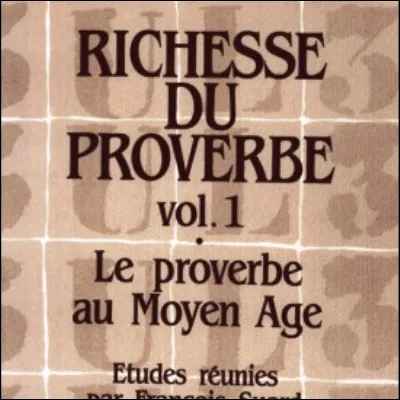 Quel proverbe indique que les &eacute;v&eacute;nements tendent &agrave; se r&eacute;p&eacute;ter ?