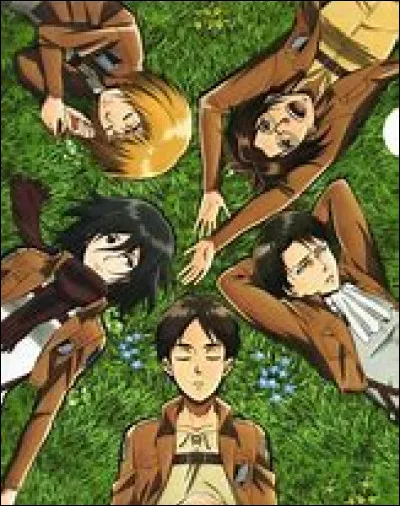 Eren, Mikasa et Armin ont choisi le Bataillon d'Exploration. Vrai ou faux ?
