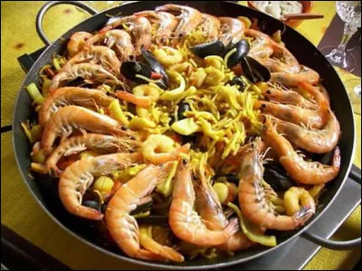 Comment s'appelle une paella faite avec des pâtes à la place du riz ?
Bonus les ingrédients de la recette de paella de ma famille.