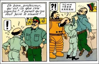 Cette fois, c'est Tournesol que l'on vient "chercher"... Mais était-ce bien raisonnable ? Et que va-t-il advenir, à la case suivante ?