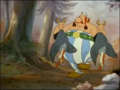 Comment Obélix appelle-t-il ces animaux qu'il vient de chasser ?