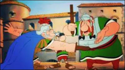 Pourquoi Astérix et Obélix sont-ils déguisés en Romains ?