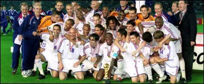 Contre quelle équipe la France a-t-elle gagné la Coupe des confédérations en 2001 (victoire 0-1 en finale) ?