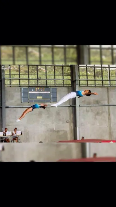 Quel est le dernier trampoliniste réunionnais à avoir été en équipe de France seniors et est titulaire du Pôle d'Antibes ?