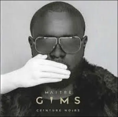 En quelle année l'album "Ceinture noire" de Gims est-il sorti ?