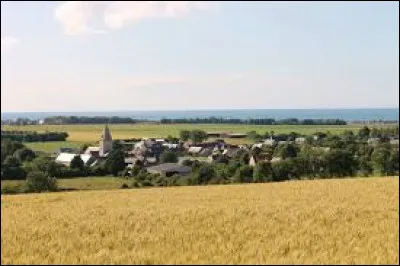 Commune littorale normande, Meuvaines se situe dans le département ...