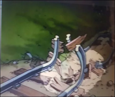 Qui fait sauter la voie ferr&eacute;e ?
