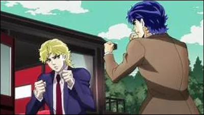 Qu'a fait Dio dans la partie 1 de JoJo's quand il rencontre Jonathan Joestar ?