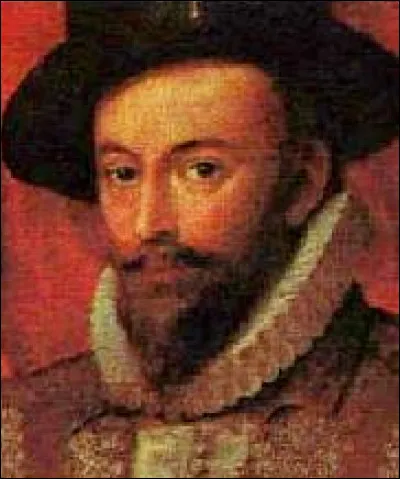 Ce navigateur et explorateur anglais, courtisan et aventurier, qui a contribu&eacute; &agrave; la bataille contre "l'Invincible Armada" ainsi qu'&agrave; la colonisation anglaise de la Virginie, c'est ... Raleigh.