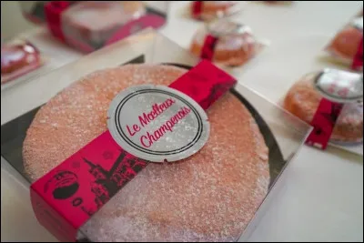 Ne partez pas sans emporter dans vos bagages cette création des boulangers d'Épernay.
Quel ingrédient lui donne cette couleur rose ?