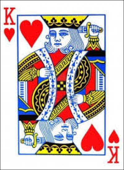 Dans un jeu de cartes, comment s'appelle le roi de cur ?