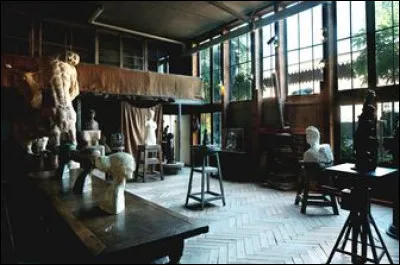 Cet atelier d'artiste est resté dans son jus. Dans quel musée peut-on le visiter ?