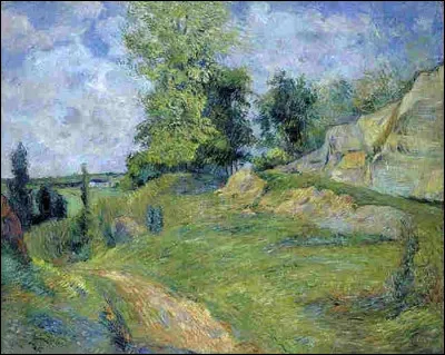 Enfin qui a peint "Pontoise, carrières du chou" ?