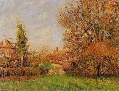 À qui appartient la toile "Automne à Eragny" ?