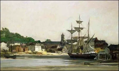 Qui a représenté "Le Port à Honfleur" ?