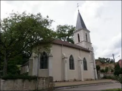 Voici l'église de l'Assomption-de-Notre-Dame de Roncourt, à Hagnéville-et-Roncourt. Village Vosgien, il se situe en région ...