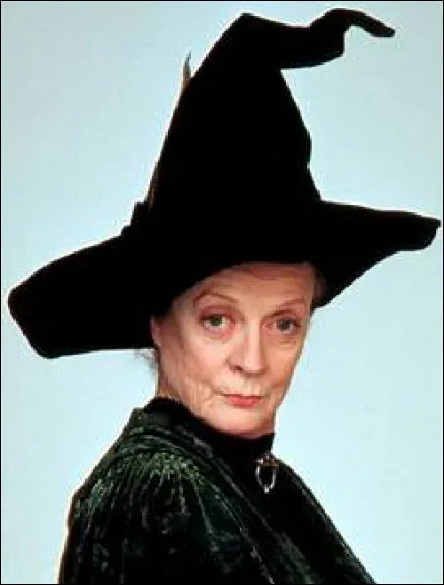 En quoi le professeur Minerva McGonagall se change-t-elle ?