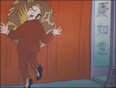 Alors que Tchang et Tintin se lancent à la poursuite de Rastapopoulos, celui tombe nez-à-nez avec deux personnes. Qe qui s'agit-il  ?