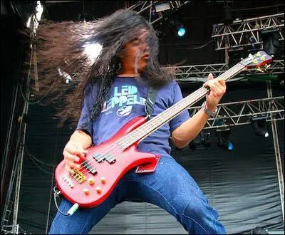 Lors de l'Unplugged de Alice In Chains qu'tait-il crit sur la bass de Mike Inez ?