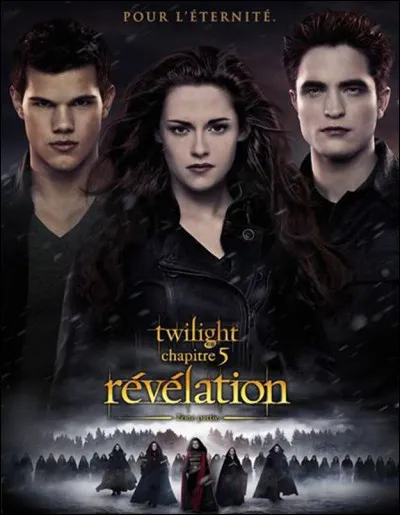 Dans "Twilight", dans quel camp est Jacob ?