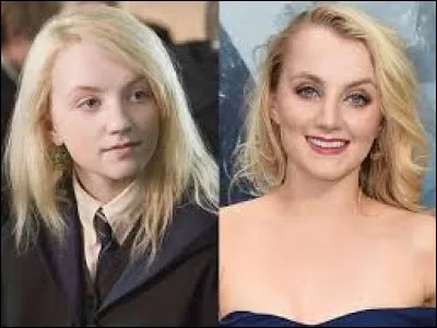 Comment s'appelle l'actrice de Luna Lovegood ?