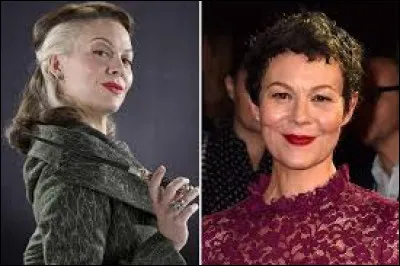 Comment s'appelle l'actrice de Narcissa Malefoy ?