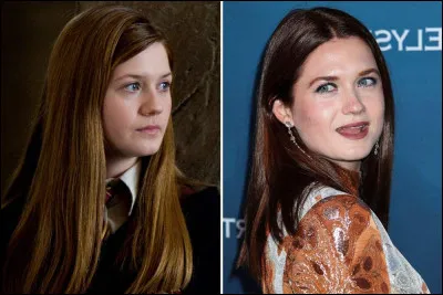 Comment s'appelle l'actrice de Ginny Weasley ?