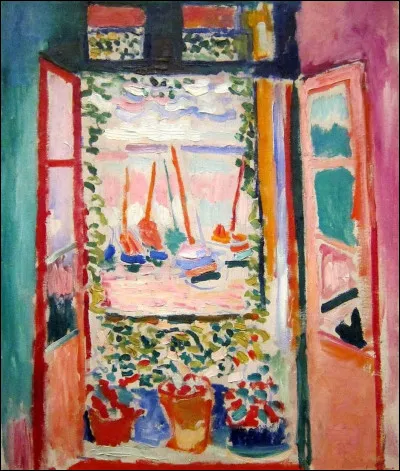 Et nous quitterons ce musée en admirant "Fenêtre ouverte sur Collioure" de l'artiste :