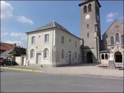 Commune du Grand-Est, dans l'arrondissement de Rethel, Vieux-lès-Asfeld se situe dans le département ...