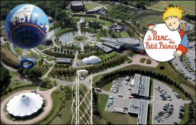 Où se trouve le parc du Petit Prince, qui est le premier parc aérien au monde ?