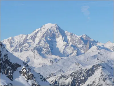 Nous partons randonner sur le plus beau et le plus grand massif français, les Alpes. Quel est le nom de son point culminant ?