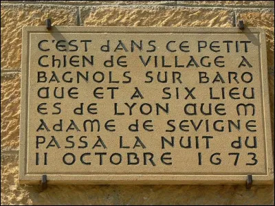 Depuis hier, on en a vu partout, des "Bagnols" : dans le Rhône aussi, et on a fini par une sieste dans un "Bouchon" dans [quel endroit ?]