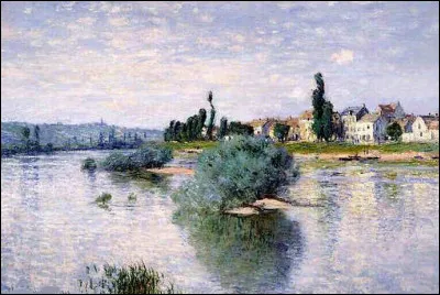 Qui a peint "La Seine à Lavacourt" ?