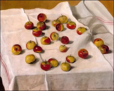Qui a réalisé "Nature morte aux pommes" ?