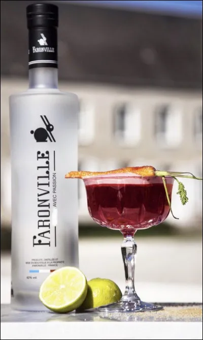 C'est à Faronville, petit village de Beauce, que le couple Leluc se lance, en 2007, dans la création et la production d'un spiritueux. Celui-ci est le plus consommé au monde. Il en existe près de 5 000 marques. Quel est ce spiritueux ?