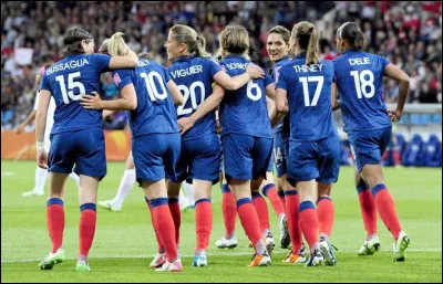 La France n'a jamais fini sur le podium d'une Coupe du monde féminine.