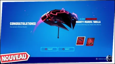 Ce parapluie est un concept.