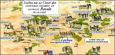 Combien de châteaux, environ, peuvent être dénombrés sous l'indication "châteaux de la Loire" ? (si l'on prend en compte la région du Centre-Val de Loire ainsi que le département du Maine-et-Loire) ?