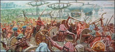 Pharaon vainqueur des "peuples de la mer". Qui est-il ?