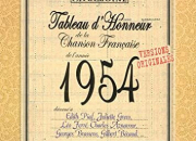 Quiz Chansons francophones de l'anne 1954