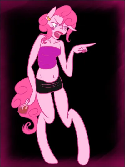 Quelle est la réplique de Pinkie ?