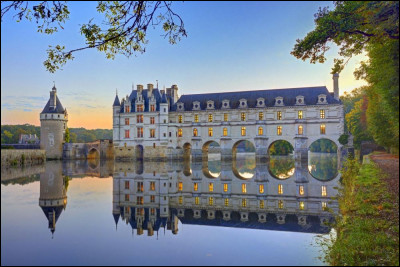 Le château de Chenonceau est situé en Touraine, dans le département de l'Indre et Loire. Comment est également appelé cet édifice qui domine le Cher ?