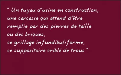 Non, non, je ne suis pas l'auteur de cette diatribe (quelle prétention !) mais ...