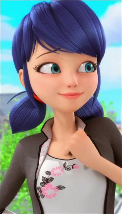 Marinette a déjà eu les cheveux lâchés...