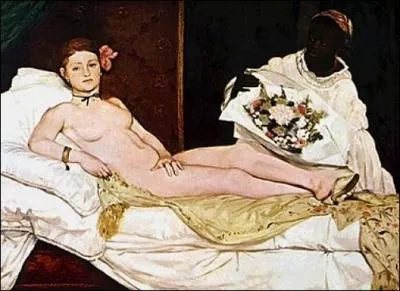 L'Olympia de Manet a t expose pour la premire fois ...